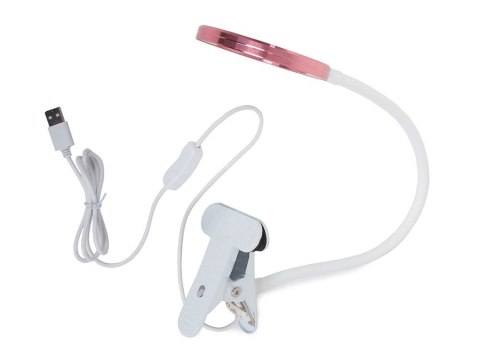 Lampka 24 led biurkowa z klipsem na biurko klips