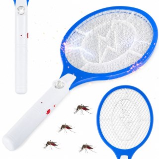 Elektryczna paletka do łapania much łapka packa na muchy komary ćmy muszki
