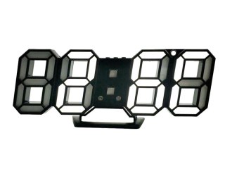 Zegar budzik led elektroniczny termometr z alarmem