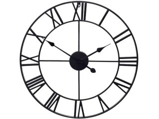 Zegar ścienny rzymski retro vintage loft 3d 50cm