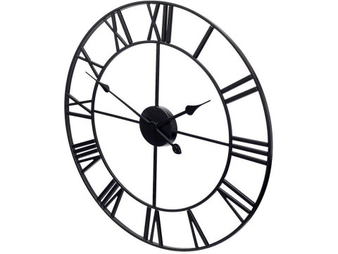 Zegar ścienny rzymski retro vintage loft 3d 50cm