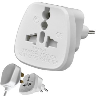 Adapter przejściówka gniazdo uk anglia wtyk pl