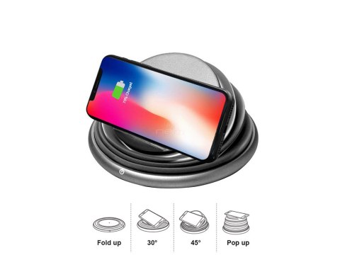 Ładowarka bezprzewodowa indukcyjna szybka qi fast 10w usb c