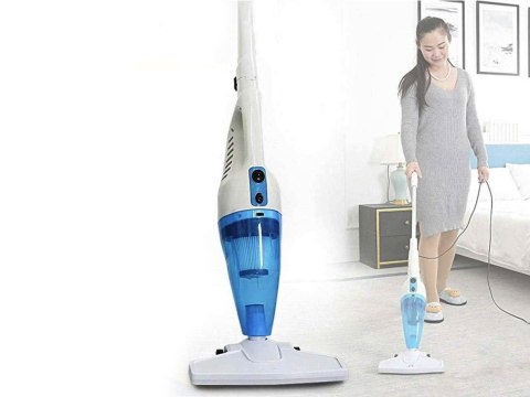 Odkurzacz pionowy bezworkowy ręczny hepa 600w 2w1