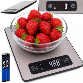 Waga kuchenna elektroniczna do 5 kg inox lcd