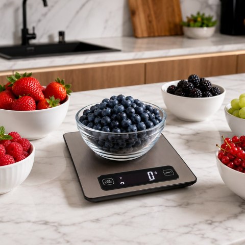 Waga kuchenna elektroniczna do 5 kg inox lcd