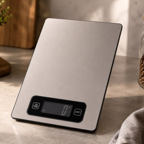 Waga kuchenna elektroniczna do 5 kg inox lcd