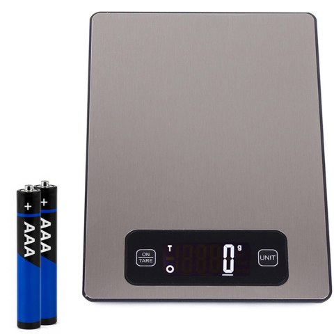 Waga kuchenna elektroniczna do 5 kg inox lcd