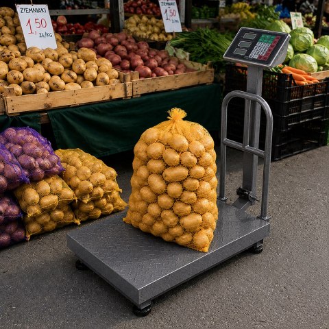 Waga magazynowa elektroniczna oparcie 100kg lcd