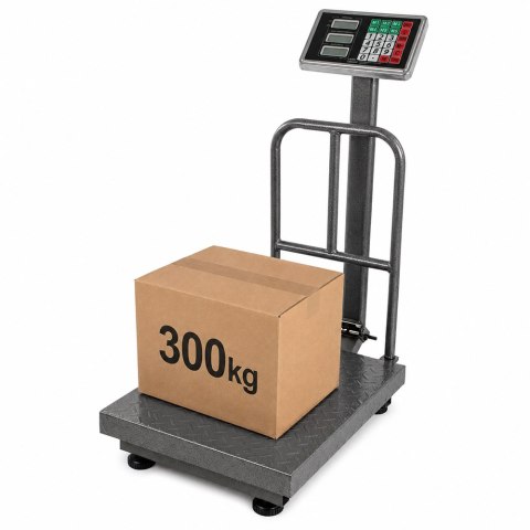Waga magazynowa elektroniczna oparcie 300kg lcd