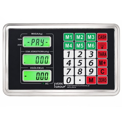Waga magazynowa elektroniczna oparcie 300kg lcd