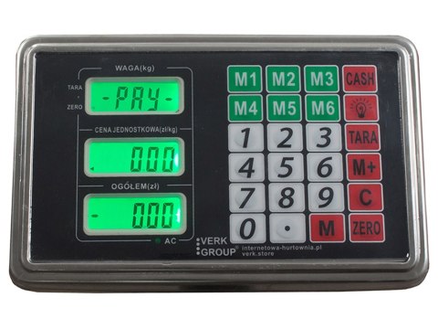 Waga magazynowa sklepowa elektroniczna 100kg lcd