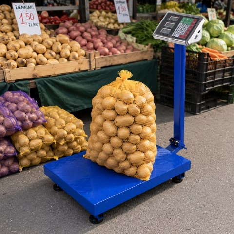 Waga magazynowa sklepowa elektroniczna 300kg lcd