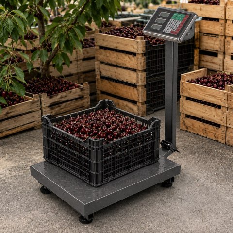 Waga magazynowa sklepowa elektroniczna 300kg lcd