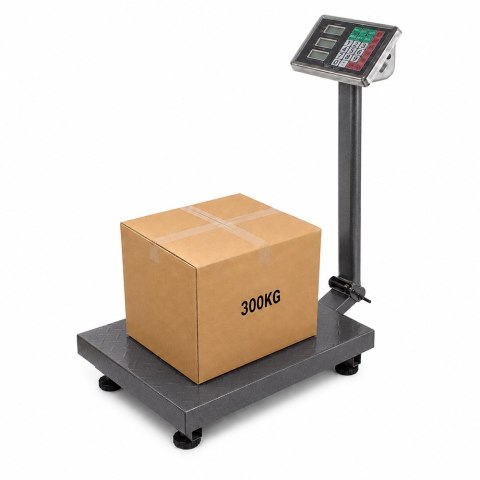 Waga magazynowa sklepowa elektroniczna 300kg lcd
