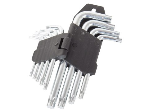 Klucze imbusowe imbusy 1,5-10 9 el zestaw torx