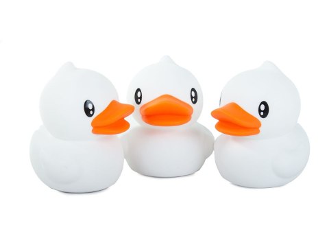Lampka nocna dla dzieci led kaczka rgb pilot usb