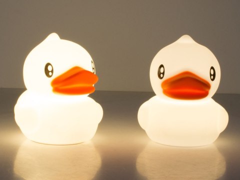 Lampka nocna dla dzieci led kaczka rgb pilot usb