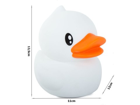 Lampka nocna dla dzieci led kaczka rgb pilot usb