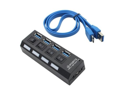 Rozgałęźnik rozdzielacz portów hub usb 4x usb 3.0