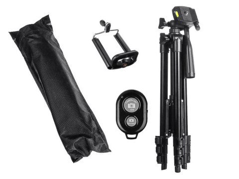 Statyw tripod pilot bluetooth uchwyt na telefon