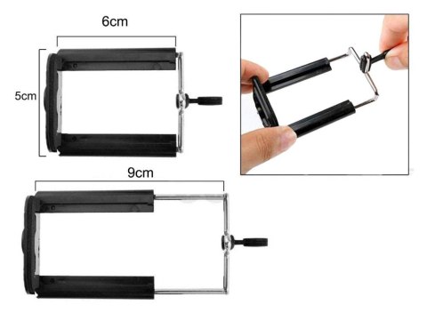 Statyw tripod pilot bluetooth uchwyt na telefon
