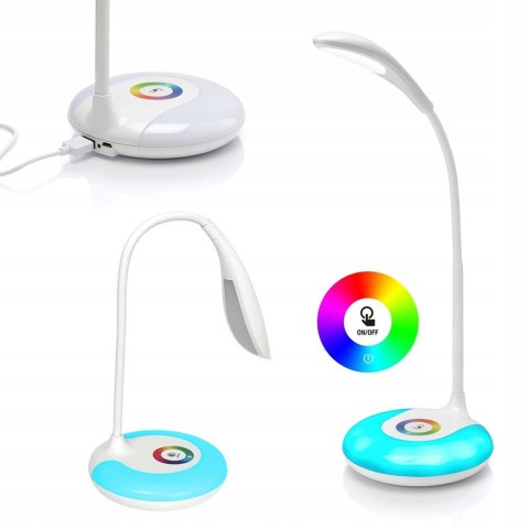 Lampka na biurko led rgb biurko lampa 256 kolorów
