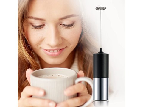 Spieniacz ubijacz do mleka kawy kakao mini mikser
