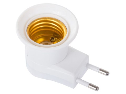 Adapter przejściówka na żarówkę wyłącznik 230v e27