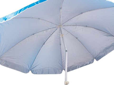 Parasol plażowy ogrodowy balkonowy duży xxl z filtrem uv 170 cm składany