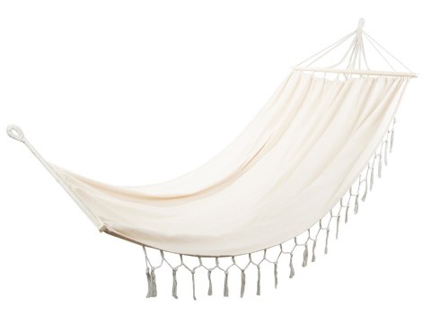 Hamak turystyczny duży boho frędzle dwuosobowy huśtawka 200x150