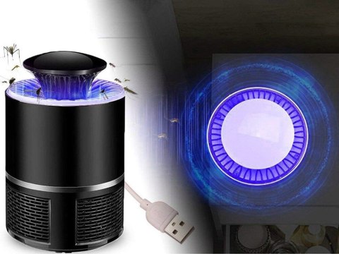 Lampa owadobójcza uv na komary ćmy muchy muszki owady pułapka 5w skuteczna