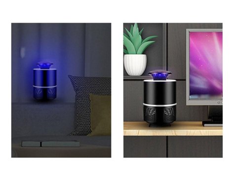 Lampa owadobójcza uv na komary ćmy muchy muszki owady pułapka 5w skuteczna