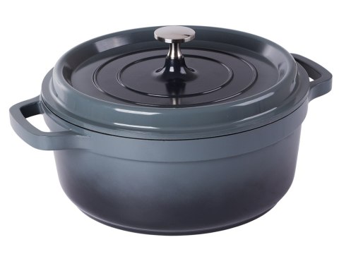 Garnek brytfanna do gotowania pieczenia non stick indukcja gaz pokrywa 4l