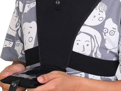 Kamizelka do biegania z odblaskiem sportowa torba uchwyt na telefon