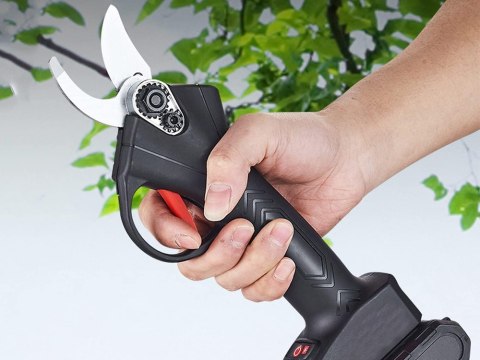 Sekator elektryczny akumulatorowy nożyce 2 x aku