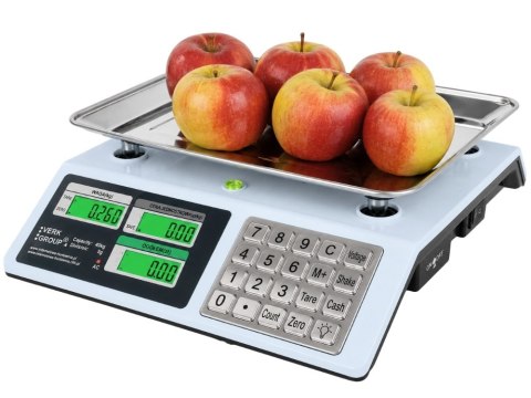 Waga sklepowa elektroniczna kalkulacyjna 40kg pl