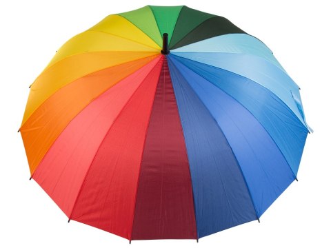 Duży parasol parasolka tęczowa wytrzymała automat