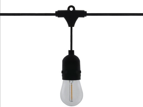 Girlanda ogrodowa łańcuch świetlny 10 led e27 10m