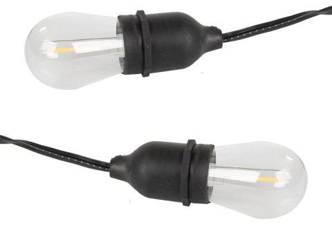 Girlanda ogrodowa łańcuch świetlny 20 led e27 20m