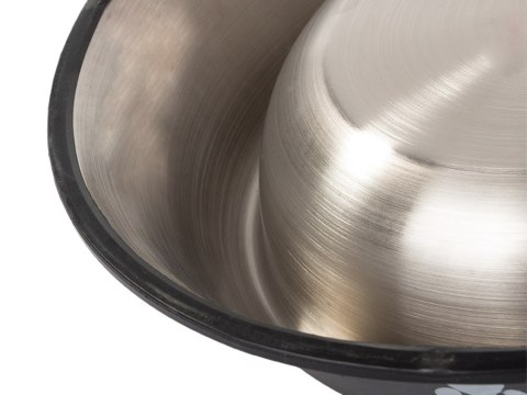 Miska dla psa metalowa antypoślizgowa guma 400ml