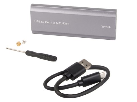 Obudowa adapter dysku kieszeń m.2 sata ngff usb 3.1 usb typ-c 2230-2280mm