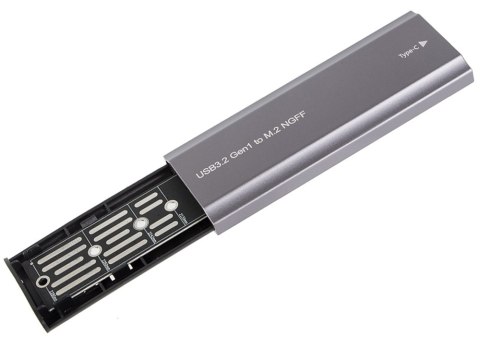 Obudowa adapter dysku kieszeń m.2 sata ngff usb 3.1 usb typ-c 2230-2280mm