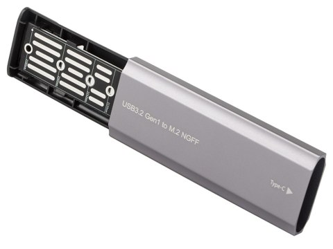 Obudowa adapter dysku kieszeń m.2 sata ngff usb 3.1 usb typ-c 2230-2280mm