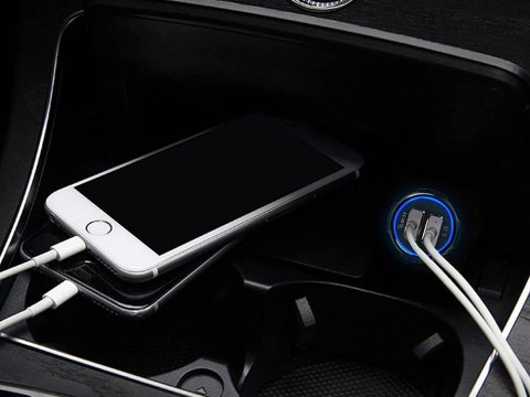 Ładowarka samochodowa do gniazd zapalniczki 2xusb quickcharge 3.0 szybka