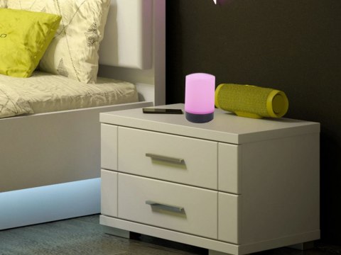 Lampka nocna led rgb usb kolor do pokoju salonu sypialni 2 tryby 8 kolorów