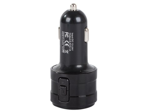 Transmiter fm mp3 bluetooth ładowarka 2x usb audio ładowarka do samochodu