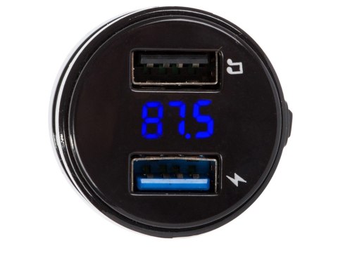 Transmiter fm mp3 bluetooth ładowarka 2x usb audio ładowarka do samochodu