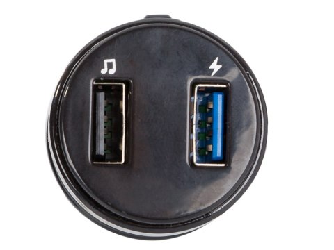 Transmiter fm mp3 bluetooth ładowarka 2x usb audio ładowarka do samochodu