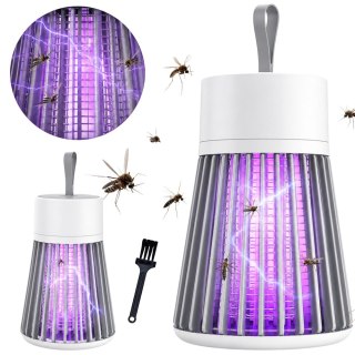 Lampa owadobójcza uv na komary muchy elektryczna owady pułkapka skuteczna
